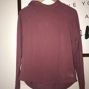 Mauve North Face pullover